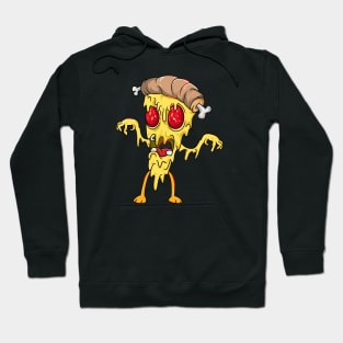 Cute Zombie Pizza Hoodie